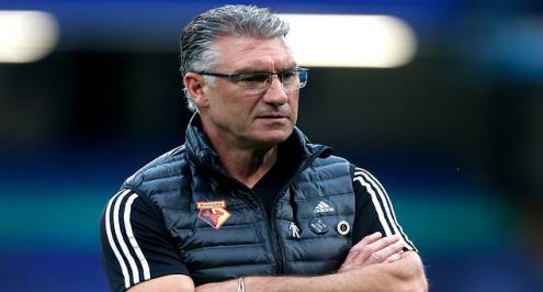 قبل مباراتي الهروب من الهبوط.. واتفورد يعلن إقالة مدربه رسميًا